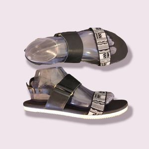 COPY - Women's Teva Avalina Strappy Sandals Shoes Size US 9  Black Leather